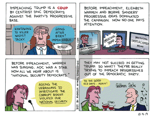 Ted Rall on Wednesday October 9, 2019 Comic Strip
