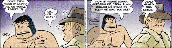 Alley Oop on Wednesday August 20, 2014 Comic Strip
