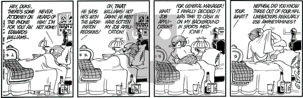 Doonesbury on Thursday February 16, 1978 Comic Strip