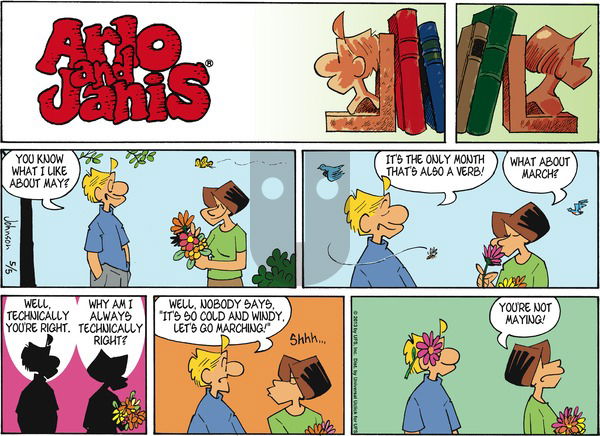 Arlo and Janis on Sunday May 5, 2013 Comic Strip