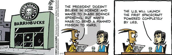 La Cucaracha on Saturday May 13, 2017 Comic Strip