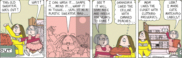 Cathy Classics - Thursday March 8, 2007 Comic Strip