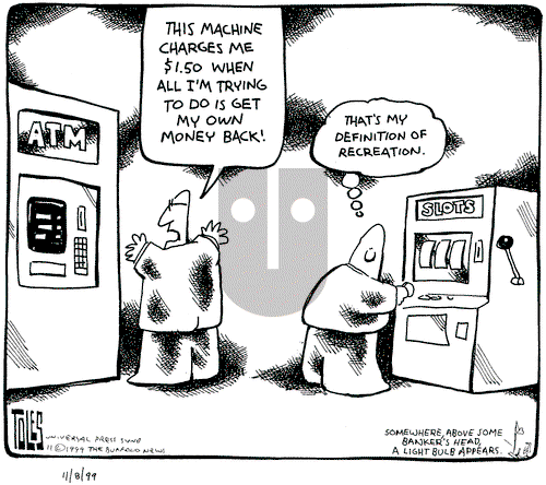 Tom Toles on Monday November 8, 1999 Comic Strip