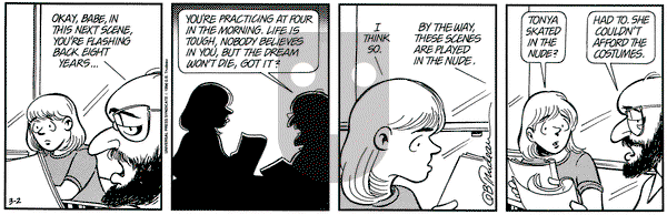 Doonesbury on Wednesday March 2, 1994 Comic Strip