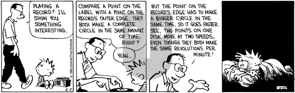 Calvin and Hobbes on Tuesday June 5, 1990 Comic Strip