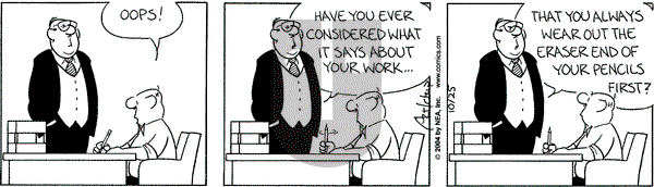 The Born Loser on Monday October 25, 2004 Comic Strip