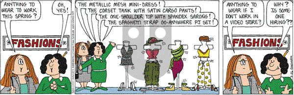 Cathy Classics on Wednesday March 26, 2003 Comic Strip