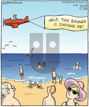 Brevity on Monday August 24, 2009 Comic Strip
