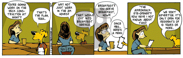 Barkeater Lake on Thursday March 27, 2025 Comic Strip