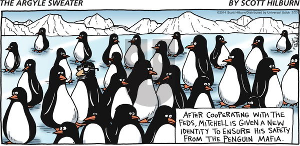 The Argyle Sweater on Sunday February 23, 2014 Comic Strip