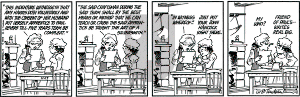 Doonesbury on Monday November 17, 1975 Comic Strip