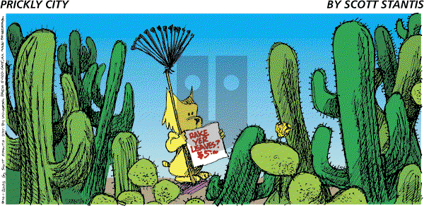 Prickly City on Sunday October 1, 2006 Comic Strip