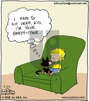 Kit 'N' Carlyle on Tuesday September 2, 2008 Comic Strip