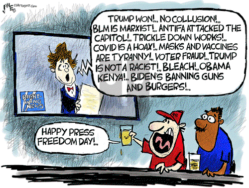 Clay Jones - Tuesday May 4, 2021 Comic Strip