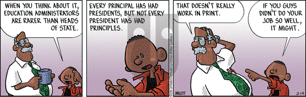 Frazz on Wednesday February 14, 2018 Comic Strip