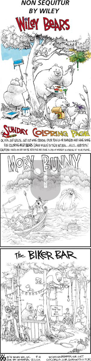Non Sequitur on Sunday September 4, 2016 Comic Strip