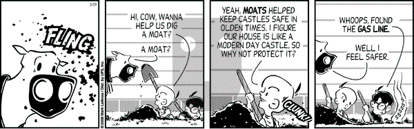 Cow and Boy Classics on Thursday May 29, 2008 Comic Strip
