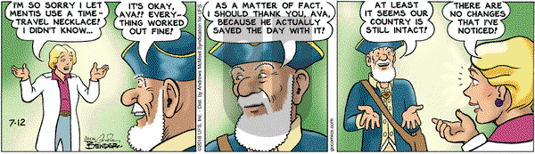 Alley Oop on Thursday July 12, 2018 Comic Strip