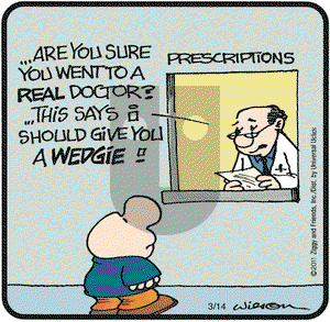 Ziggy on Monday March 14, 2011 Comic Strip
