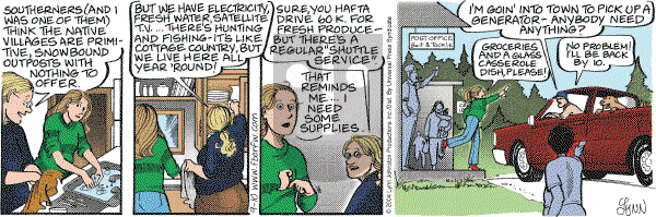 For Better or For Worse - Friday September 10, 2004 Comic Strip