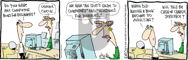 The Duplex on Saturday July 7, 2001 Comic Strip