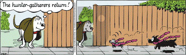 Fred Basset on Friday October 12, 2018 Comic Strip