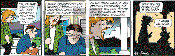 Doonesbury on Saturday July 23, 2005 Comic Strip