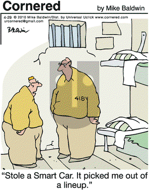 Cornered on Thursday April 29, 2010 Comic Strip