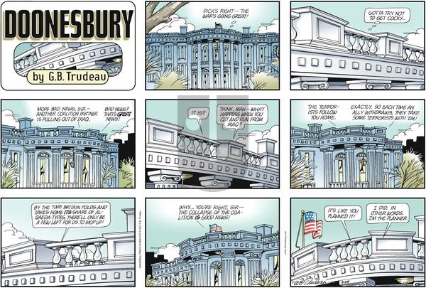 Doonesbury on Sunday March 25, 2007 Comic Strip