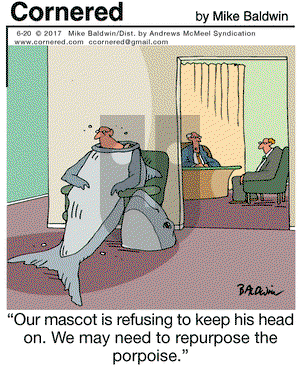Cornered on Tuesday June 20, 2017 Comic Strip