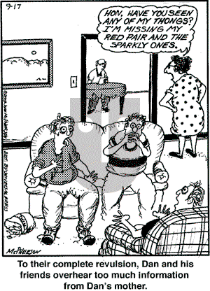 Close to Home on Thursday September 17, 2009 Comic Strip
