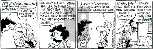 Baby Blues on Saturday November 11, 1995 Comic Strip