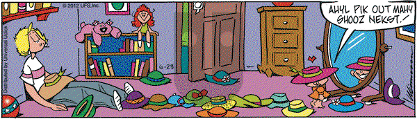 Rose is Rose on Saturday June 23, 2012 Comic Strip