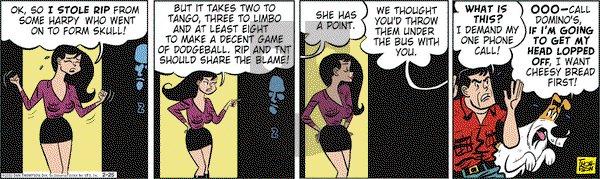 Rip Haywire on Saturday February 25, 2012 Comic Strip
