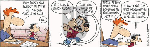 Baby Blues on Saturday March 19, 2011 Comic Strip