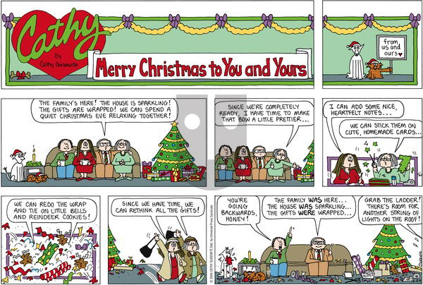 Cathy Classics on Sunday December 24, 2006 Comic Strip