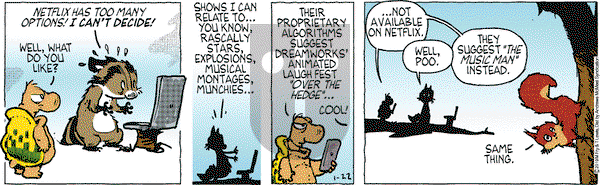 Over the Hedge on Tuesday January 22, 2019 Comic Strip