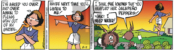 Rose is Rose on Saturday August 9, 2008 Comic Strip