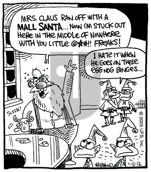 Reality Check on Monday December 12, 2005 Comic Strip