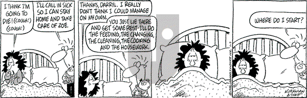 Baby Blues on Tuesday January 7, 1992 Comic Strip