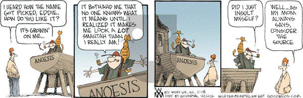 Non Sequitur on Friday November 18, 2011 Comic Strip