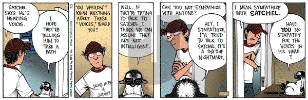 Get Fuzzy on Tuesday July 3, 2007 Comic Strip