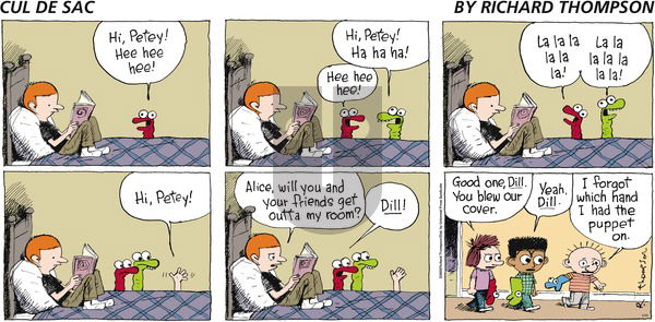 Cul de Sac on Sunday April 26, 2009 Comic Strip