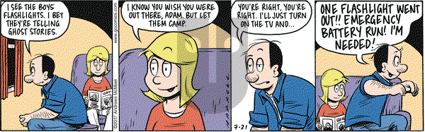 Adam@Home on Friday July 21, 2017 Comic Strip