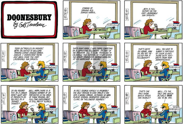 Doonesbury on Sunday March 16, 1980 Comic Strip