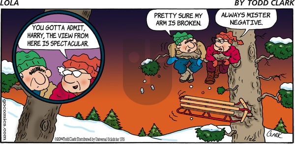 Lola on Sunday January 26, 2014 Comic Strip