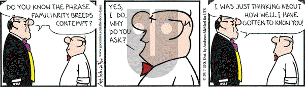 The Born Loser on Monday July 24, 2017 Comic Strip