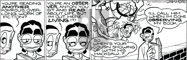 Maintaining on Tuesday May 13, 2008 Comic Strip