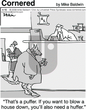 Cornered on Thursday April 10, 2008 Comic Strip