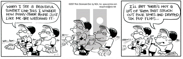 Soup to Nutz - Old on Thursday June 7, 2007 Comic Strip